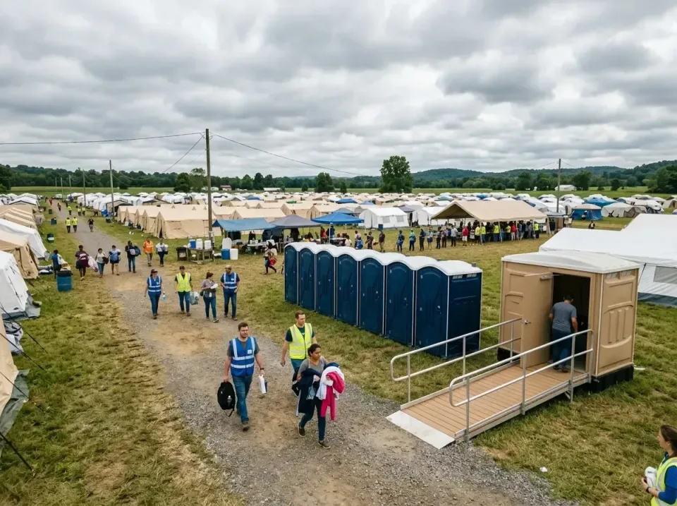 disaster-relief-camp-restrooms-010 — frequently asked questions, Dumpster & Portable Bathrooms Rental in Marshalltown, IA